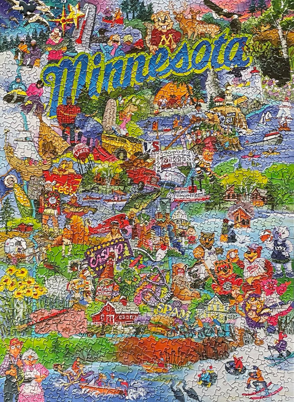 Minneaota Spirit - Puzzle Twist puzzle collectible - Main Image 2