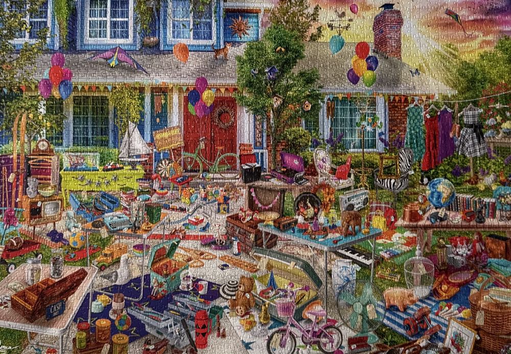 Yard Sale*^ - Buffalo Games puzzle collectible - Main Image 2