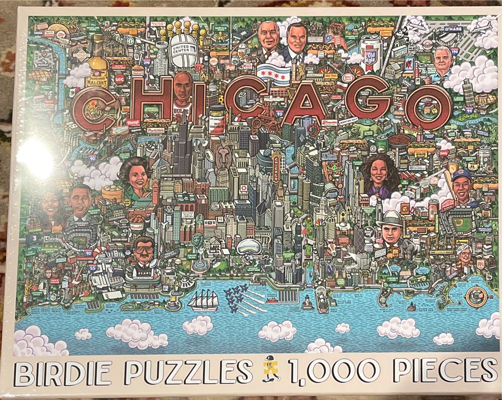 Chicago - Birdie Puzzles puzzle collectible [Barcode 850050355144] - Main Image 2