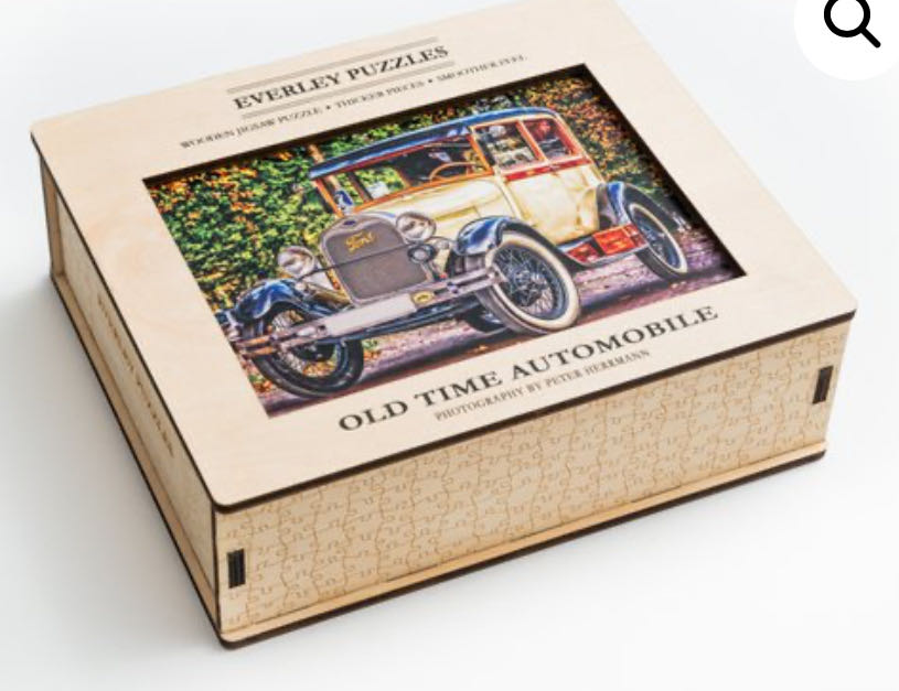 Old Time Automobile - Everley Puzzles puzzle collectible - Main Image 2