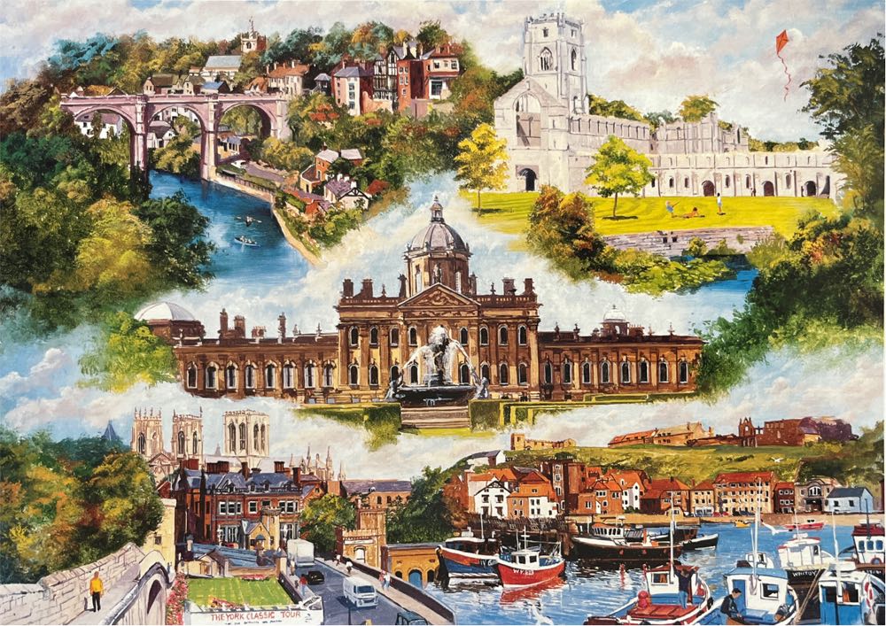 Montage Yorkshire - Falcon de luxe puzzle collectible [Barcode 8710126153406] - Main Image 2