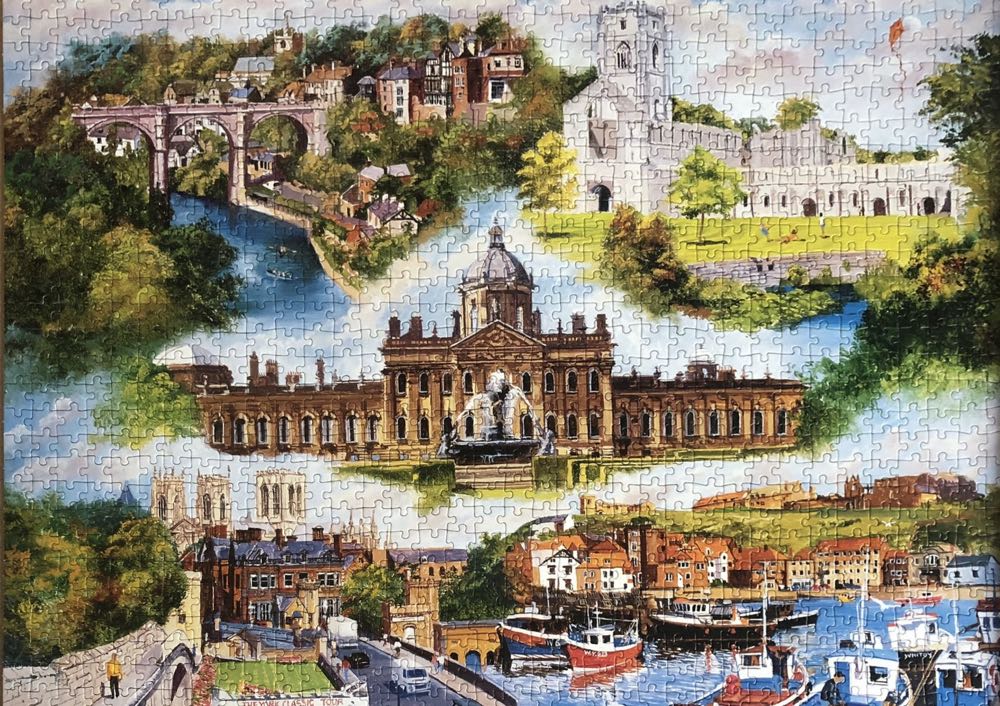 Montage Yorkshire - Falcon de luxe puzzle collectible [Barcode 8710126153406] - Main Image 3