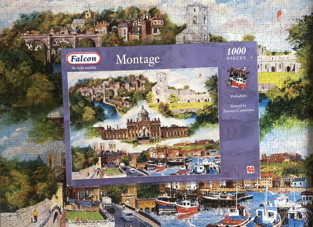 Montage Yorkshire - Falcon de luxe puzzle collectible [Barcode 8710126153406] - Main Image 4