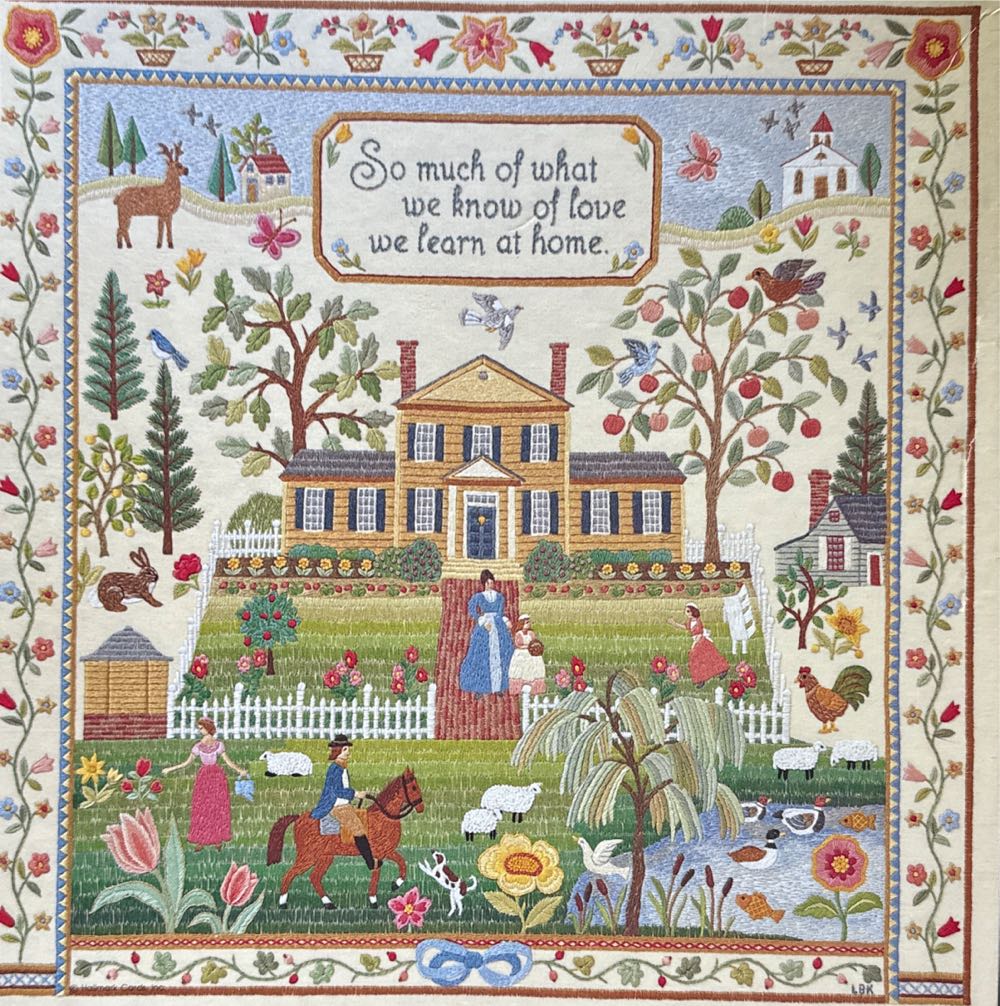 The Art Of The Sampler - Springbok puzzle collectible - Main Image 2