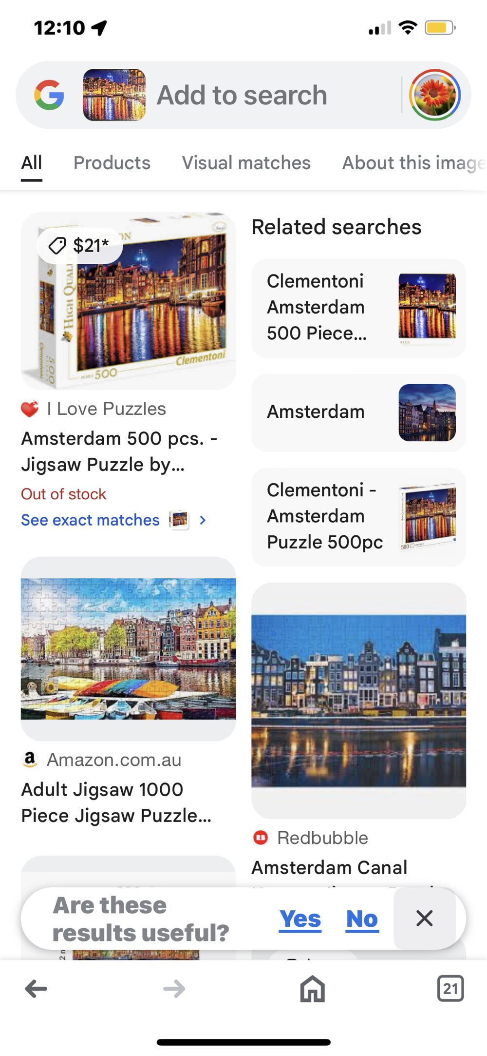 Amsterdam - Clementoni puzzle collectible - Main Image 3