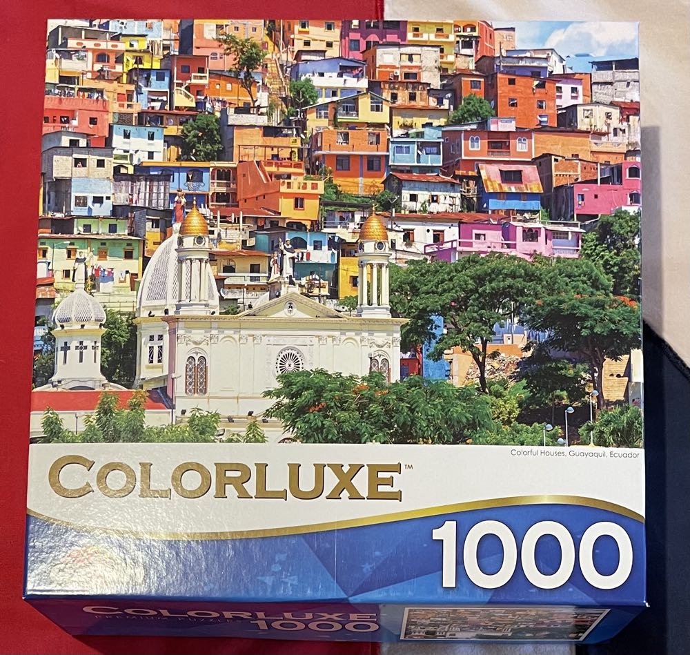 Colourful Houses - Guayaquil Ecuador - Colourluxe puzzle collectible - Main Image 2
