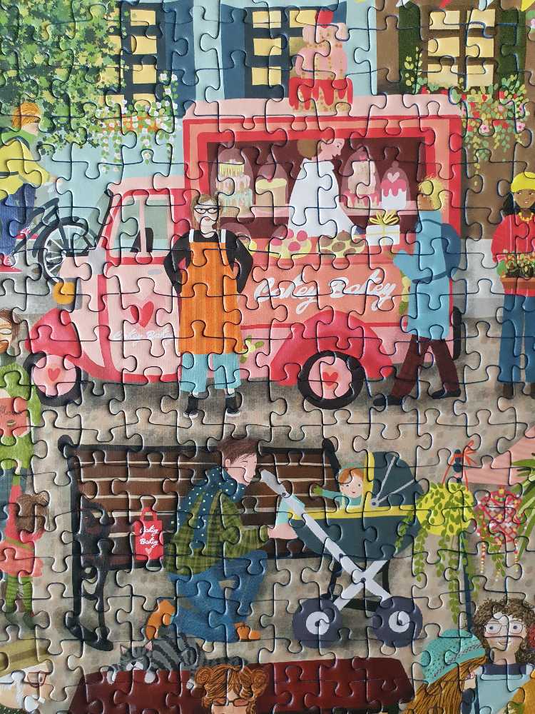Street Market  - Ravensburger puzzle collectible [Barcode 4005555012603] - Main Image 3