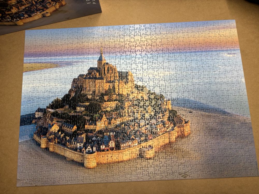 Mont-saint-michel  puzzle collectible [Barcode 8412668192621] - Main Image 2