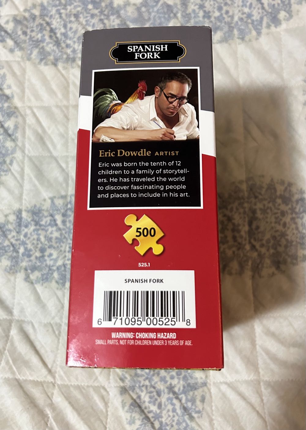 Spanish Fork - Dowdle puzzle collectible [Barcode 671095005258] - Main Image 3