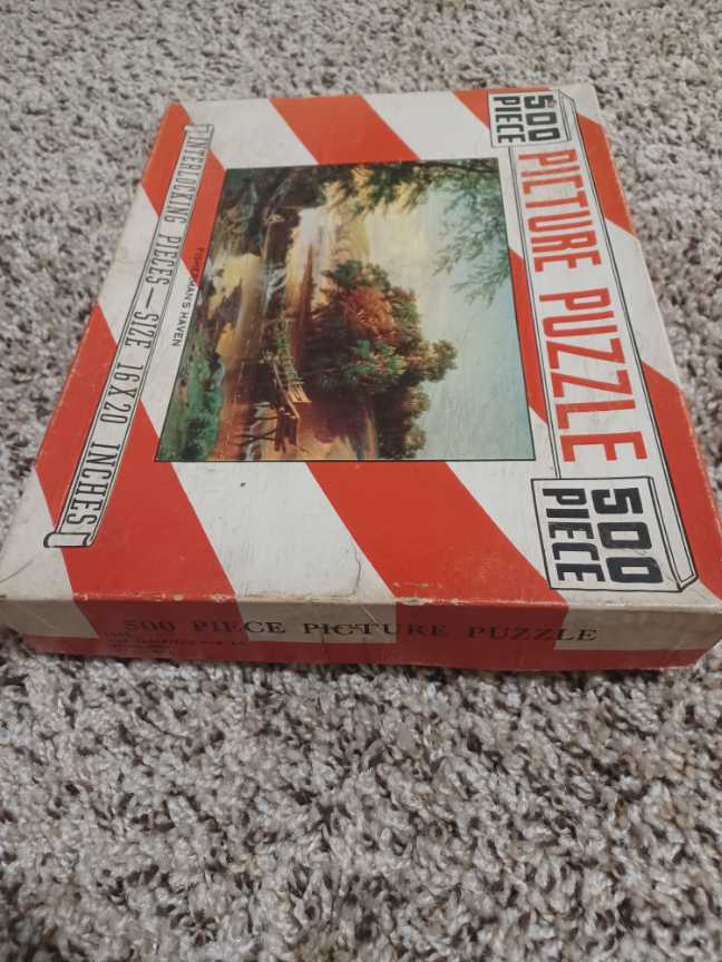 Fisherman’s Haven - Saalfield puzzle collectible - Main Image 2