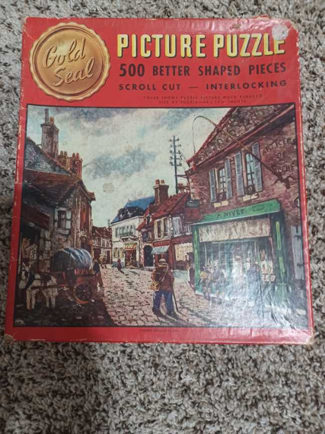 Fishing Articles - Whitman puzzle collectible - Main Image 2