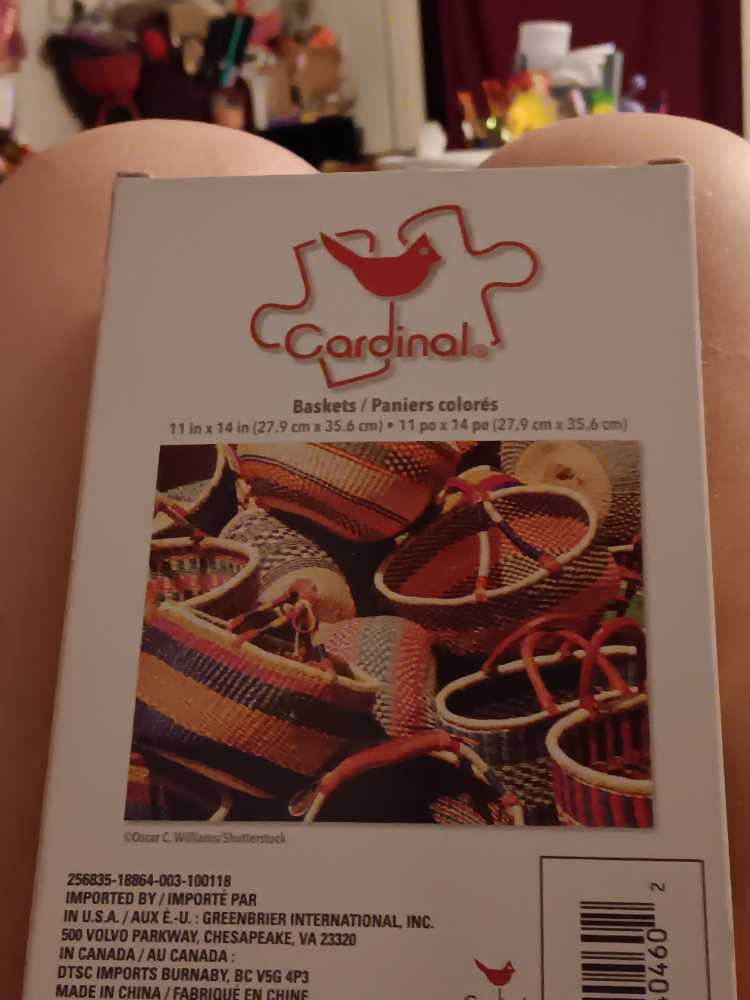 Baskets - Cardinal puzzle collectible [Barcode 639277404602] - Main Image 2
