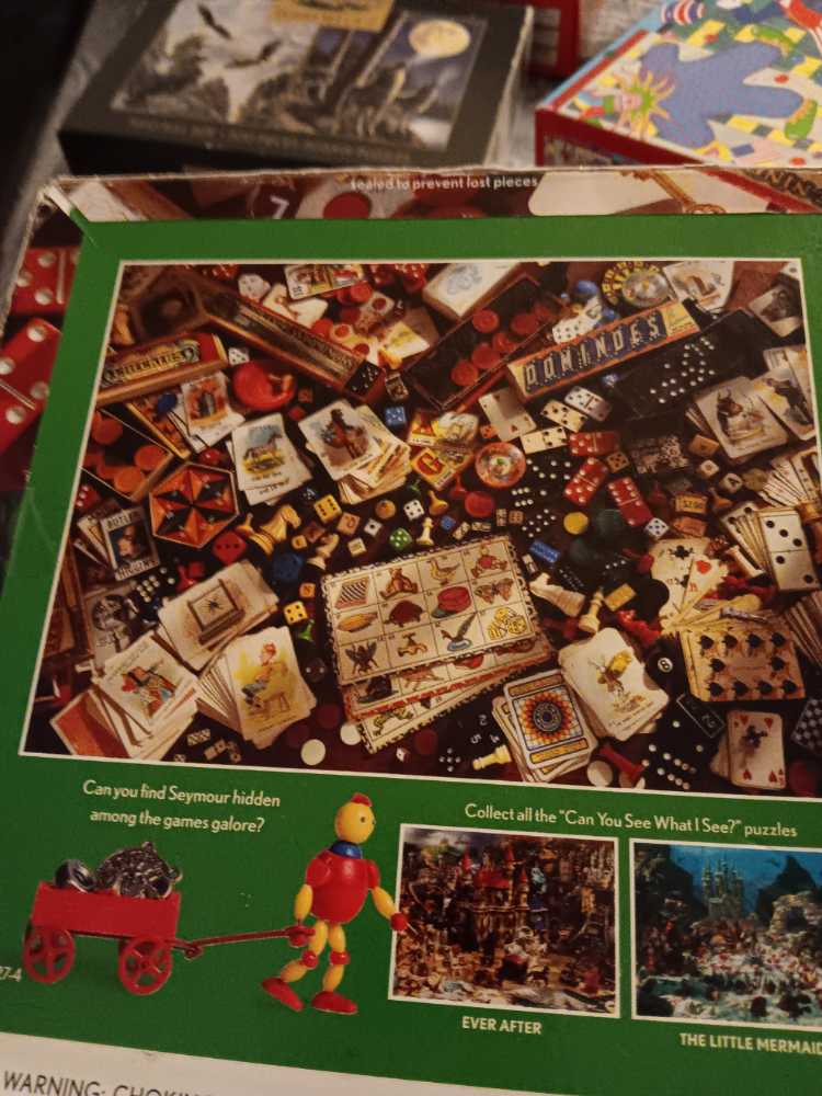 Can You See What I See, Seymour  - Ceaco puzzle collectible [Barcode 021081033275] - Main Image 2