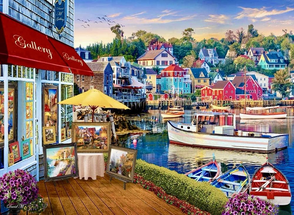 Harbor Gallery (UV) NFT - Cobble Hill puzzle collectible - Main Image 2