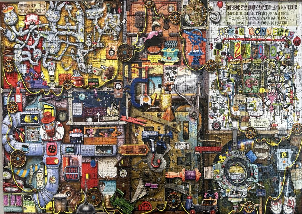 Inventor’s Cupboard - SOLD - Ravensburger puzzle collectible - Main Image 2