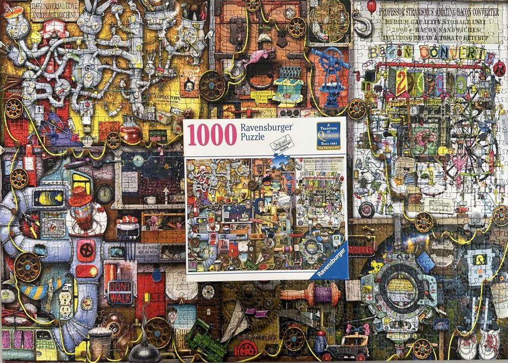 Inventor’s Cupboard - SOLD - Ravensburger puzzle collectible - Main Image 3