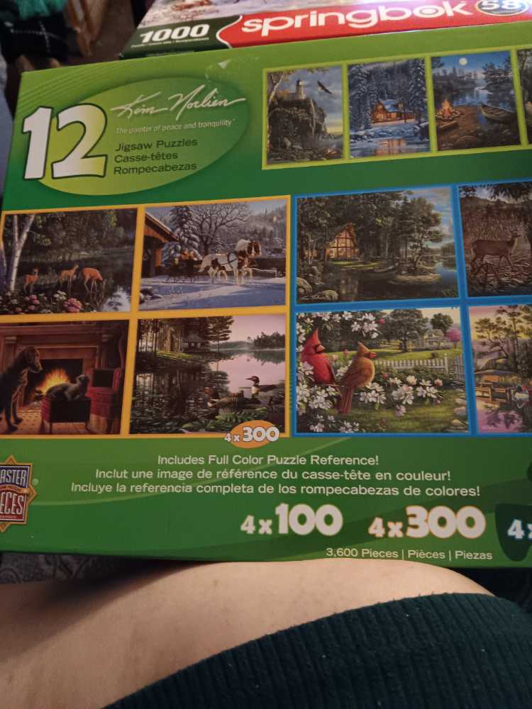 12 Puzzle Set: Masterpieces - Masterpieces Puzzle Company puzzle collectible [Barcode 705988512230] - Main Image 2