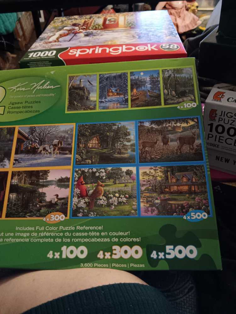 12 Puzzle Set: Masterpieces - Masterpieces Puzzle Company puzzle collectible [Barcode 705988512230] - Main Image 3