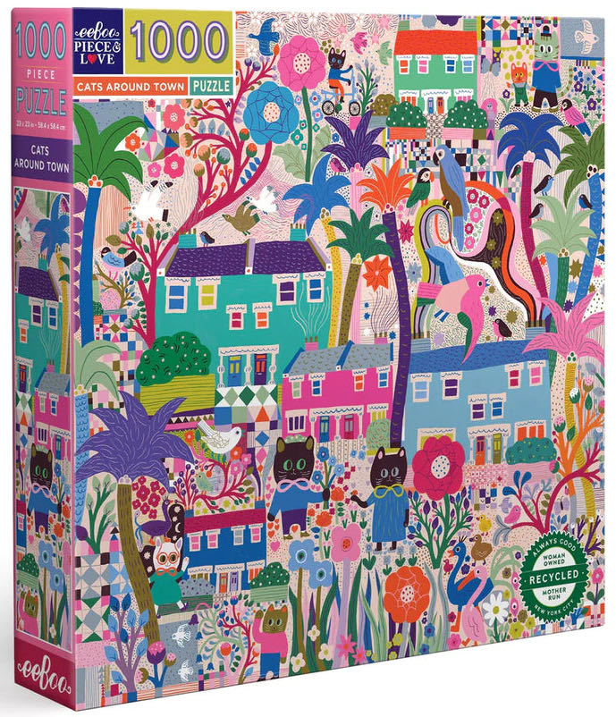 Educa Brilliant Jungle Piece Jigsaw Puzzle Puzzle Glue Included Completed Image Measures 33.46” X 23.6” Ages 14 19563