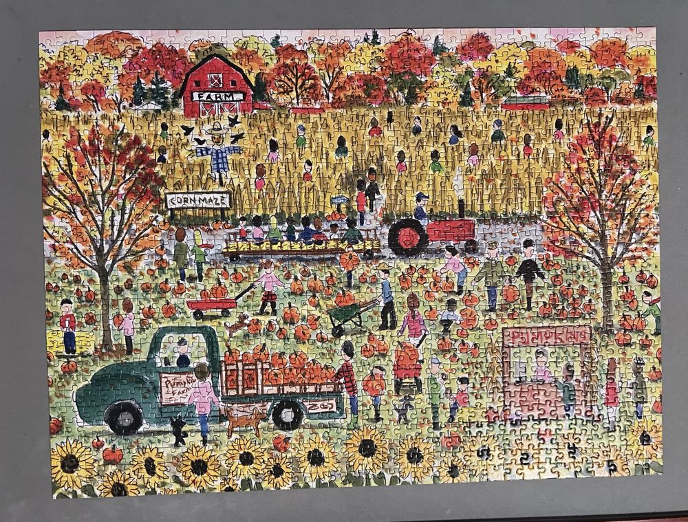 Pumpkin Patch - Galison puzzle collectible [Barcode 9780735382213] - Main Image 3
