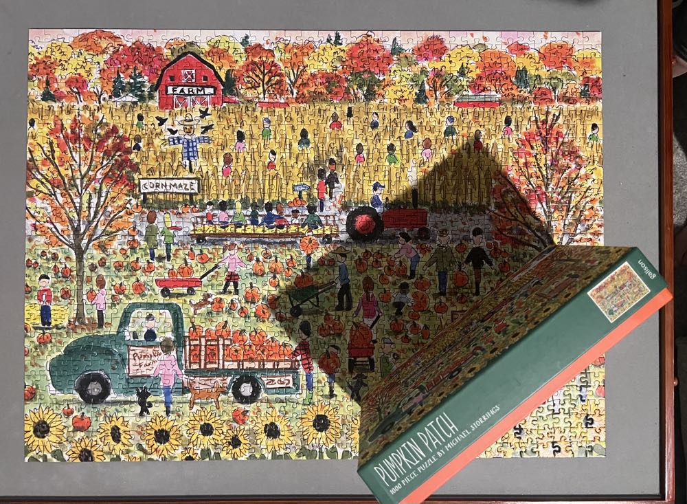 Pumpkin Patch - Galison puzzle collectible [Barcode 9780735382213] - Main Image 4