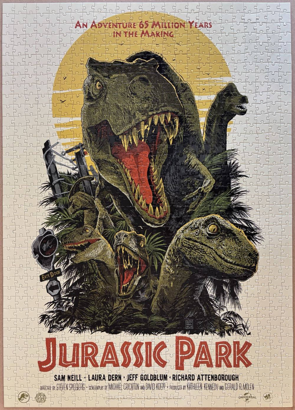Mondo 0015 - Jurassic Park - Mondo puzzle collectible [Barcode 850010229522] - Main Image 3