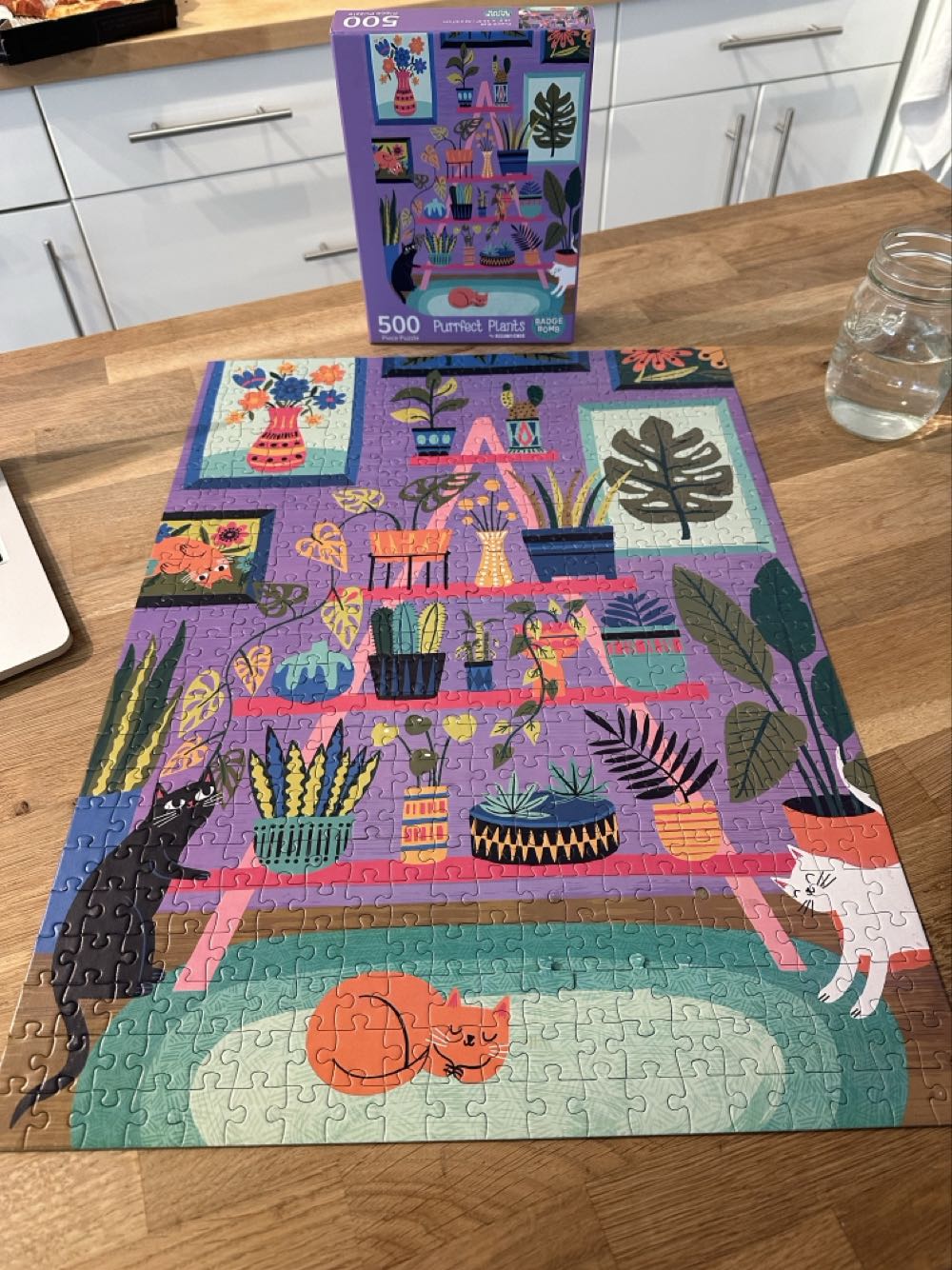 Purrrect Plants - Badge Bomb puzzle collectible [Barcode 9781735037349] - Main Image 2