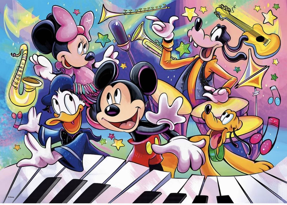 Mickey’s Music - Ceaco puzzle collectible [Barcode 021081400268] - Main Image 2