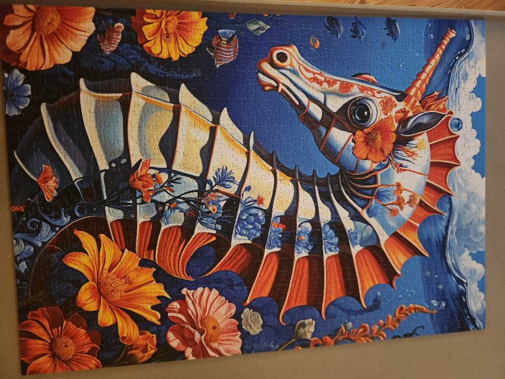 Sea Horse - Enjoy puzzle collectible [Barcode 5949194021598] - Main Image 2