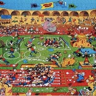 Gold For Sport Goofy Disney 🇨🇦🟦 - Heye Puzzle puzzle collectible [Barcode 4001689290856] - Main Image 3