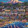 Prizm Sunday Afternoon T.c. Chiu 500 Piece Jigsaw 19” X 14”