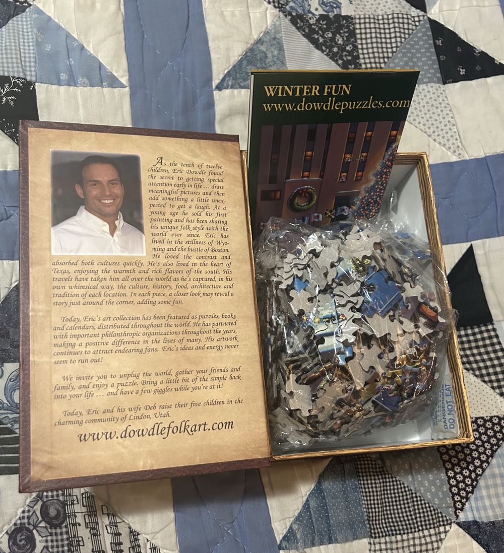 Winter Fun - Dowdle puzzle collectible [Barcode 671095060042] - Main Image 4