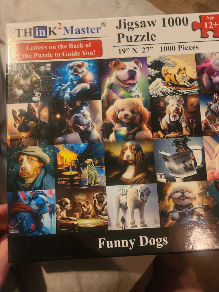 Funny Dogs - Think 2 Master puzzle collectible - Main Image 2