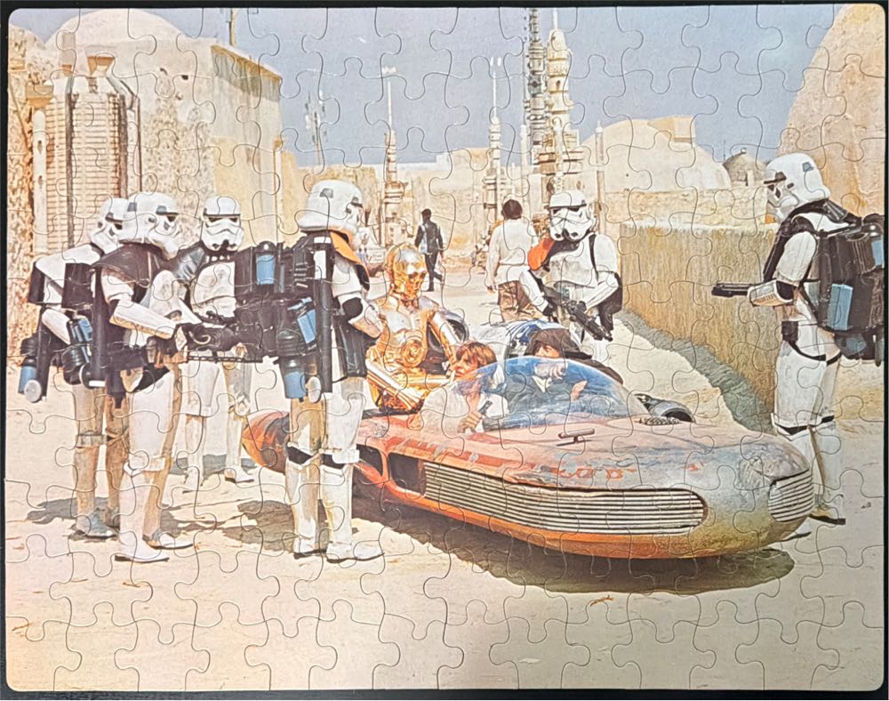 Stormtroopers Stop The Land Speeder! - Kenner puzzle collectible - Main Image 8