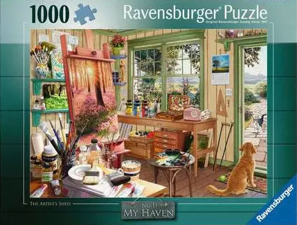The Artist’s Shed - Ravensburger puzzle collectible - Main Image 2
