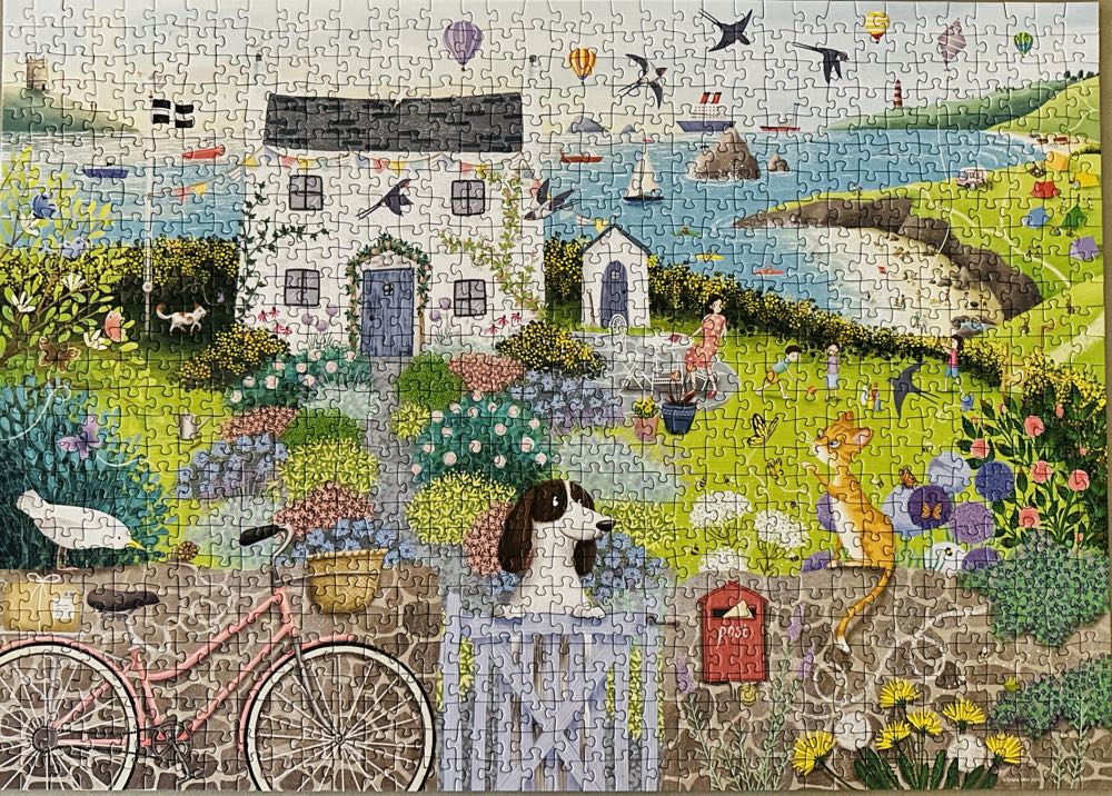Coastal Cottage (V) PC 💎 - Ravensburger puzzle collectible - Main Image 2