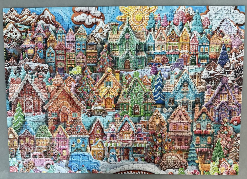 Christmas Cookie Village - Ravensburger puzzle collectible - Main Image 2