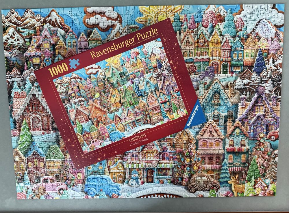 Christmas Cookie Village - Ravensburger puzzle collectible - Main Image 3