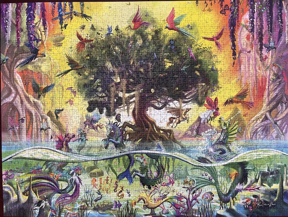 Beautiful Sea Unicorn & Friends - Ravensburger puzzle collectible [Barcode 4005555007982] - Main Image 3