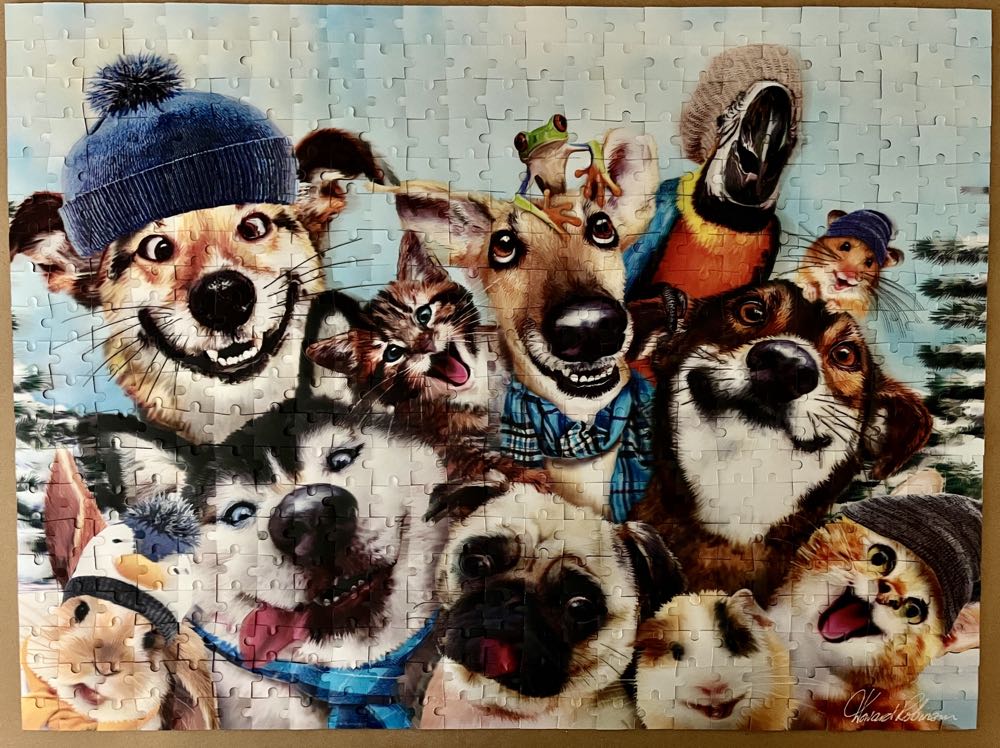 Winter Pets Holographic - Richard (0) - Howard Robinson puzzle collectible [Barcode 670889104283] - Main Image 2