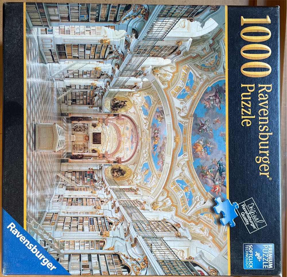 Ravensburger. St. Florian Monastery Library - Ravensberger Puzzle puzzle collectible [Barcode 4005556817504] - Main Image 3