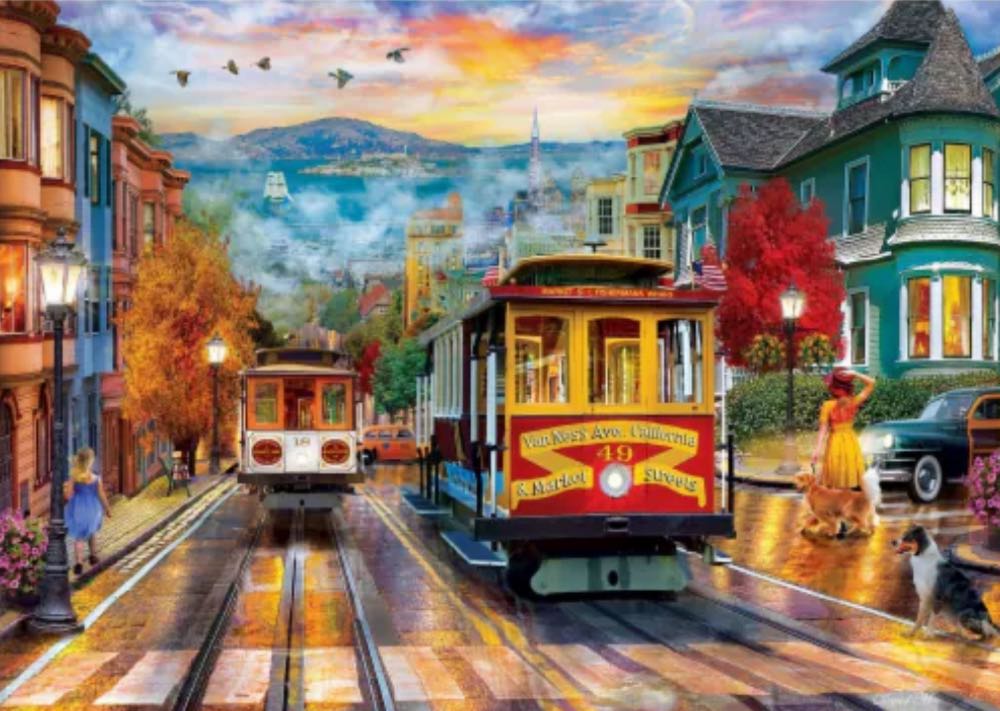 San Francisco Rise🟦 - MasterPieces puzzle collectible [Barcode 0070598832123] - Main Image 2