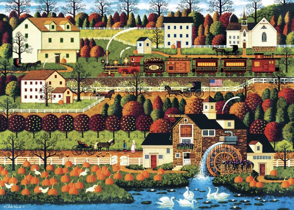 Halloween At The Library Puzzle Advent Calendar