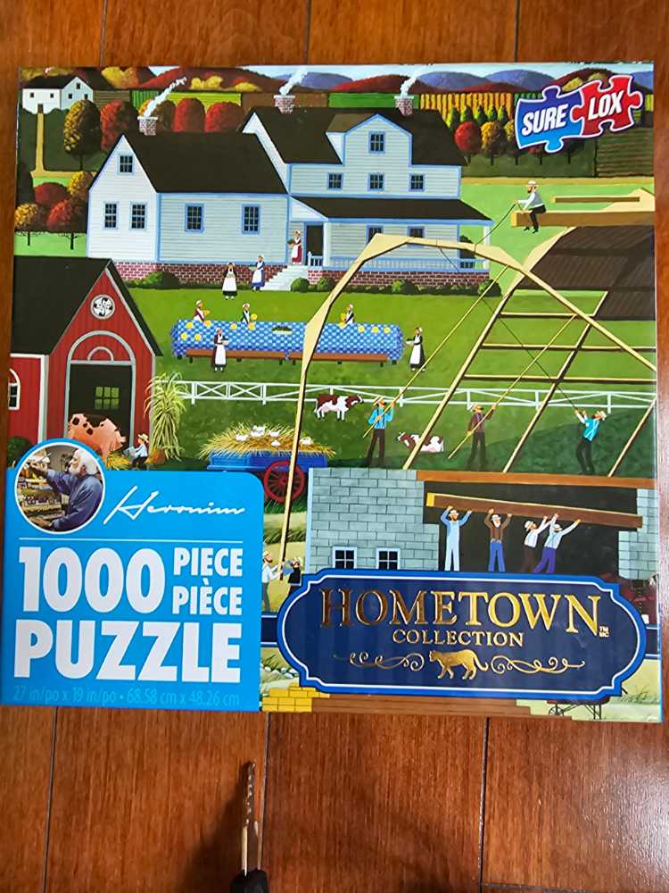 The New Barn - Home Town Collection puzzle collectible - Main Image 1