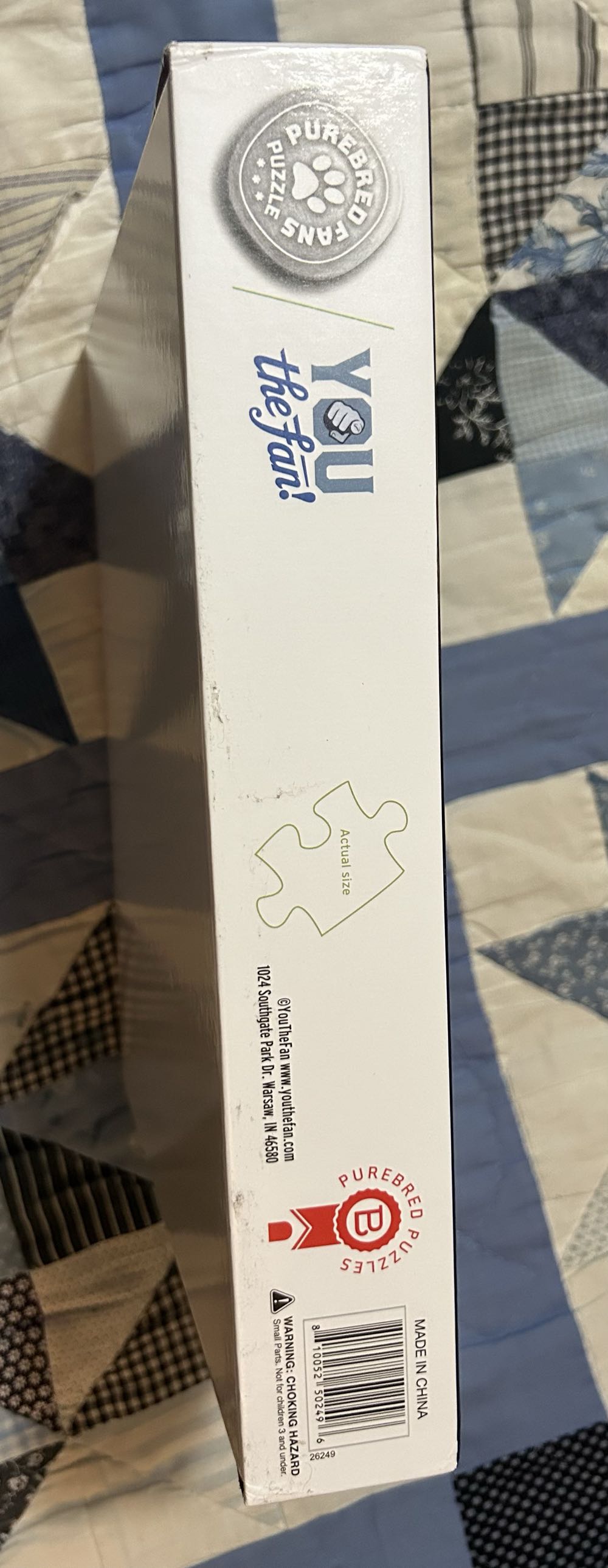 Texas Rangers “A Real Nailbiter” - Purebred Puzzles puzzle collectible [Barcode 810052502496] - Main Image 4