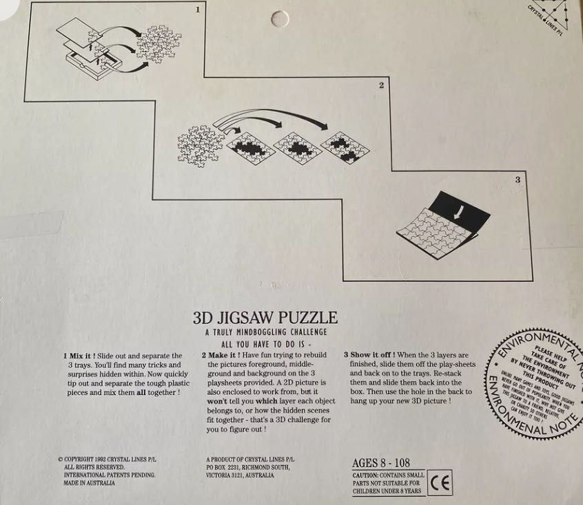 Paradox 3 Layer Jigsaw Puzzle  puzzle collectible - Main Image 2