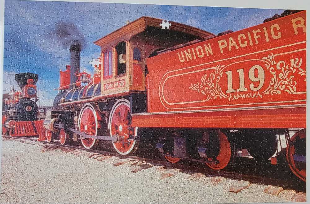 Wonderful Steam Engine - Sure-Lox 🇨🇳 puzzle collectible [Barcode 686141426529] - Main Image 2