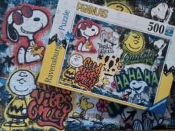 Peanuts Graffiti (Snoopy) - Ravensburger puzzle collectible [Barcode 4005555003892] - Main Image 4