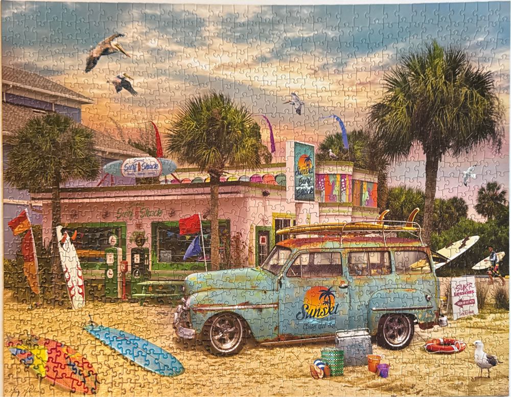 Landscape: Greg: Surf Shack - Cobble Hill puzzle collectible [Barcode 625012402699] - Main Image 2