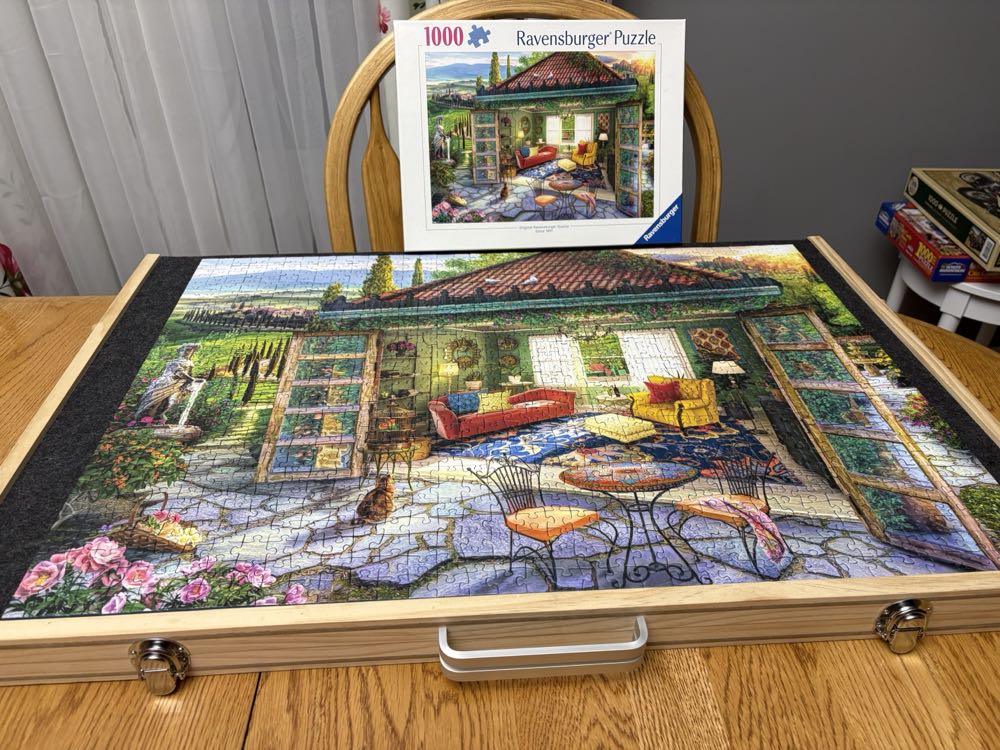 Tuscan Oasis - Ravensburger puzzle collectible [Barcode 4005555004127] - Main Image 4